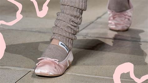 ballet slippers miu miu|marie claire ballet flats.